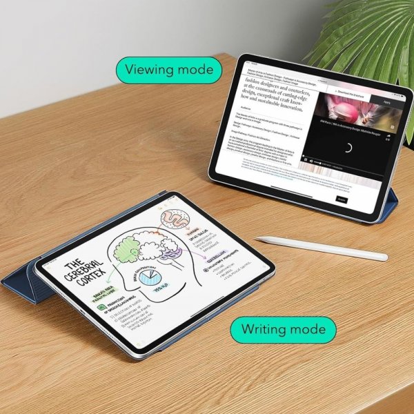 iPad Pro 11 (M4/M5) Fodral Rebound Magnetic Blå