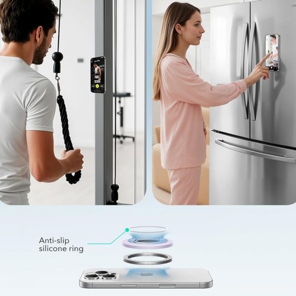 MagSafe Mobilring HaloLock Phone Holder Lila
