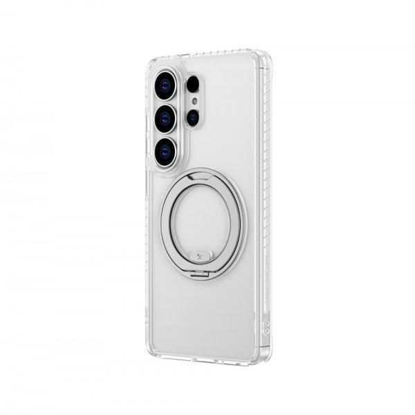 Samsung Galaxy S26 Ultra Skal Titan Pro MagSpin Transparent