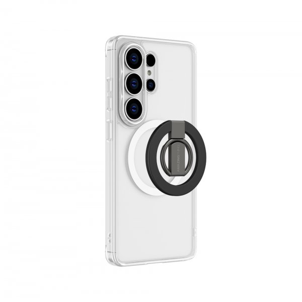 Samsung Galaxy S26 Ultra Skal Minimal Mag Ring Set Transparent