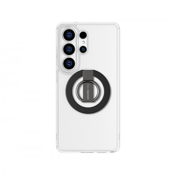 Samsung Galaxy S26 Ultra Skal Minimal Mag Ring Set Transparent