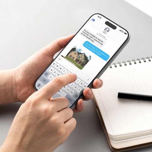 iPhone 17 Pro Max Skärmskydd Easy Slide AR