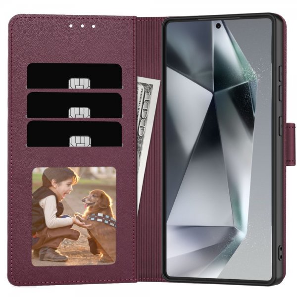 Xiaomi Redmi Note 15 Pro 5G Fodral Wallet Röd