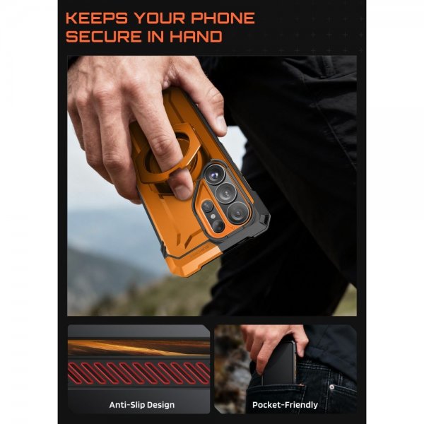 Samsung Galaxy S26 Ultra Skal UB Grip MagSafe Orange
