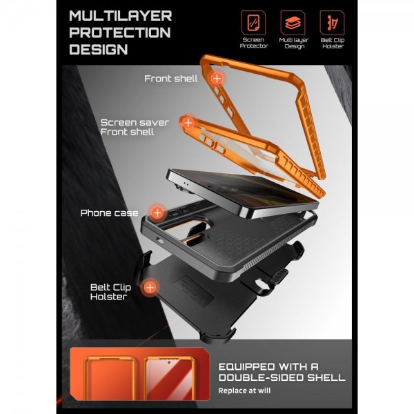 Samsung Galaxy S26 Ultra Skal UB Pro MagSafe Orange
