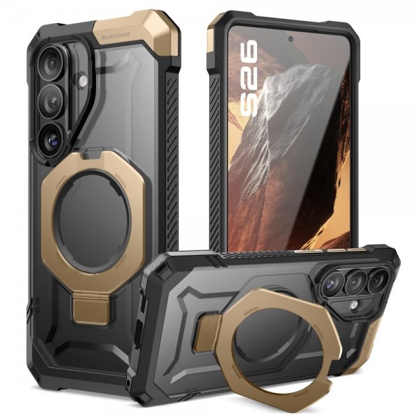Samsung Galaxy S26 Skal UB Grip MagSafe Svart Guld