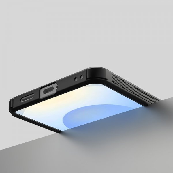 Samsung Galaxy S26 Plus Skal Super Frosted Shield Pro Transparent Svart