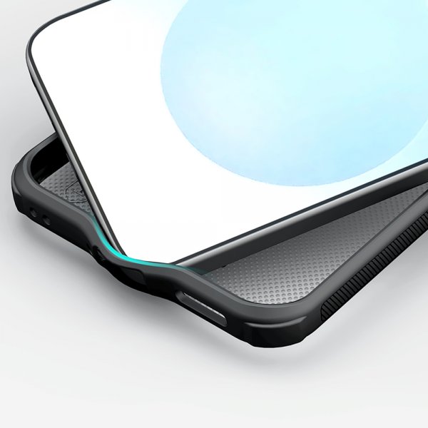 Samsung Galaxy S26 Plus Skal Super Frosted Shield Pro Transparent Svart
