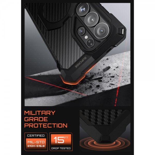 Samsung Galaxy S26 Ultra Skal UB Grip MagSafe Aramid Svart