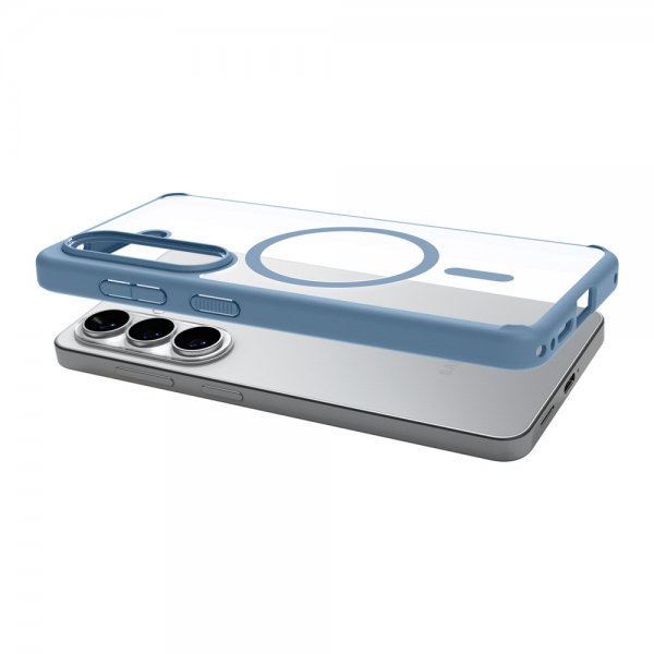 Samsung Galaxy S26 Skal Ultra Hybrid MagFit Light Blue