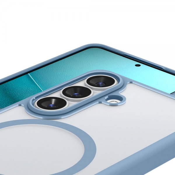 Samsung Galaxy S26 Skal Ultra Hybrid MagFit Light Blue
