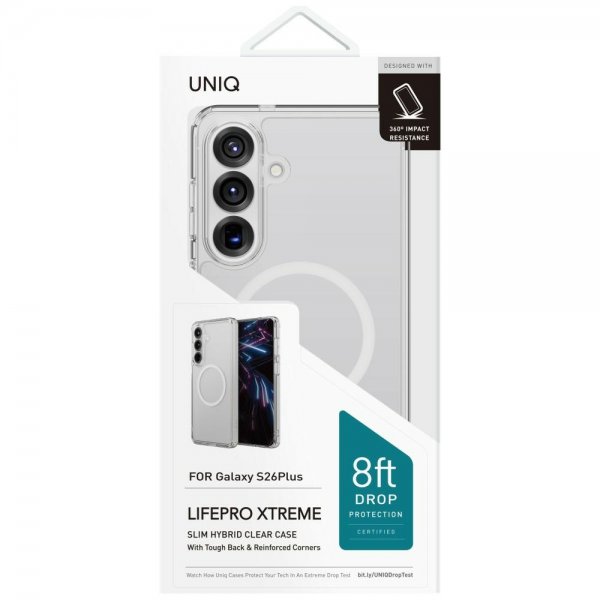 Samsung Galaxy S26 Plus Skal LifePro Xtreme MagClick Transparent
