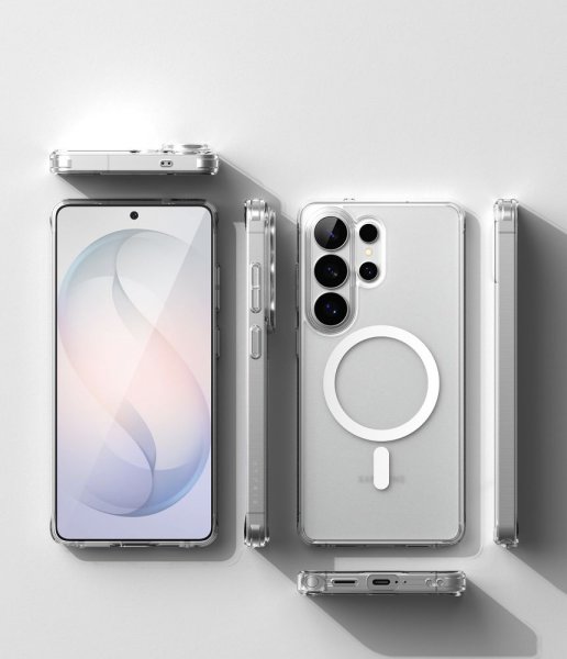 Samsung Galaxy S26 Ultra Skal Fusion Magnetic Matte Transparent