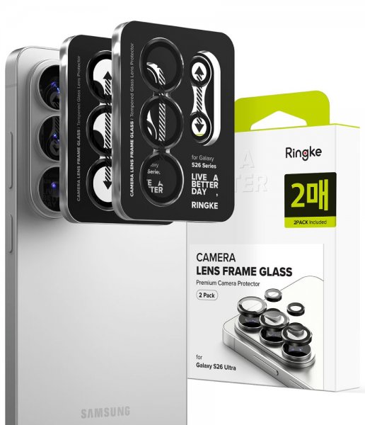 Samsung Galaxy S26 Ultra Kameraskydd Camera Lens Frame 2-pack