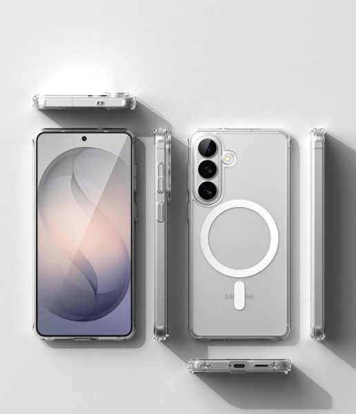 Samsung Galaxy S26 Skal Fusion Magnetic Transparent