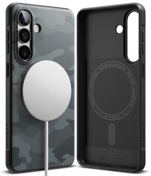 Samsung Galaxy S26 Skal Onyx Magnetic Camo Black