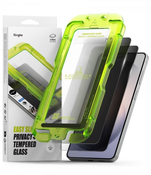 Samsung Galaxy S26 Skärmskydd Easy Slide Privacy 2-pack