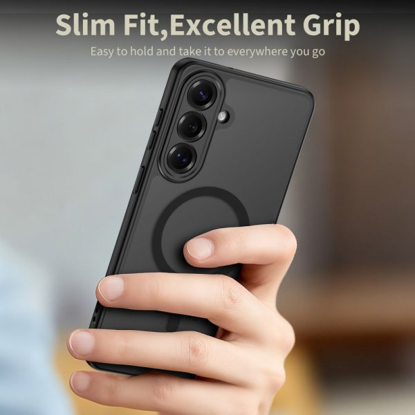 Samsung Galaxy S26 Skal BasicMag MagSafe Svart