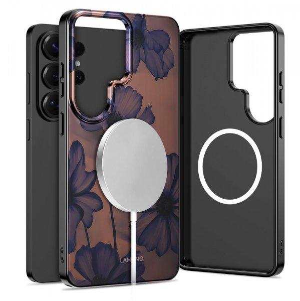 Samsung Galaxy S26 Ultra Skal Lamano MagSafe Brun Lila