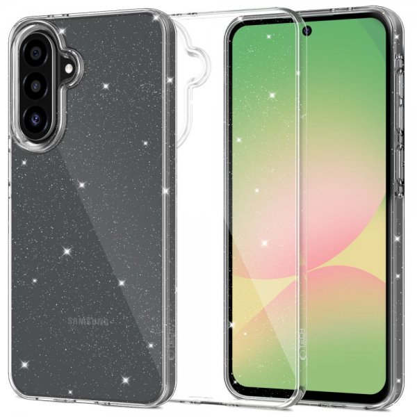 Samsung Galaxy A36/Galaxy A37 Skal FlexAir Transparent Glitter