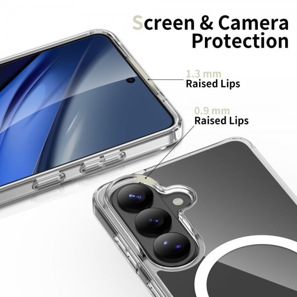 Samsung Galaxy A36/A56/A37 Skal FlexAir Hybrid MagSafe Transparent