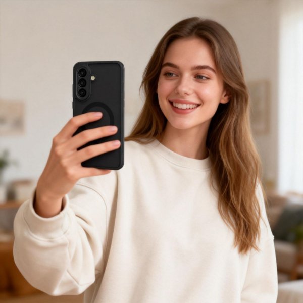 Samsung Galaxy A57 Skal MagMat MagSafe Svart