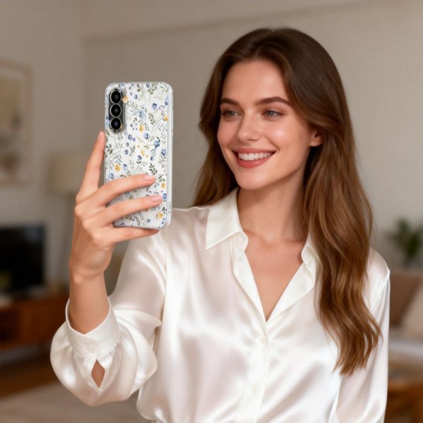Samsung Galaxy A37 Skal FlexAir Blommönster