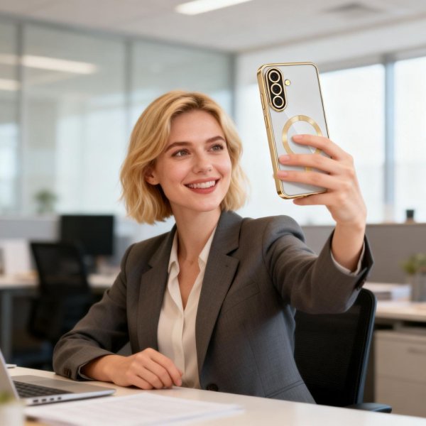 Samsung Galaxy A37 Skal MagFlex MagSafe Guld