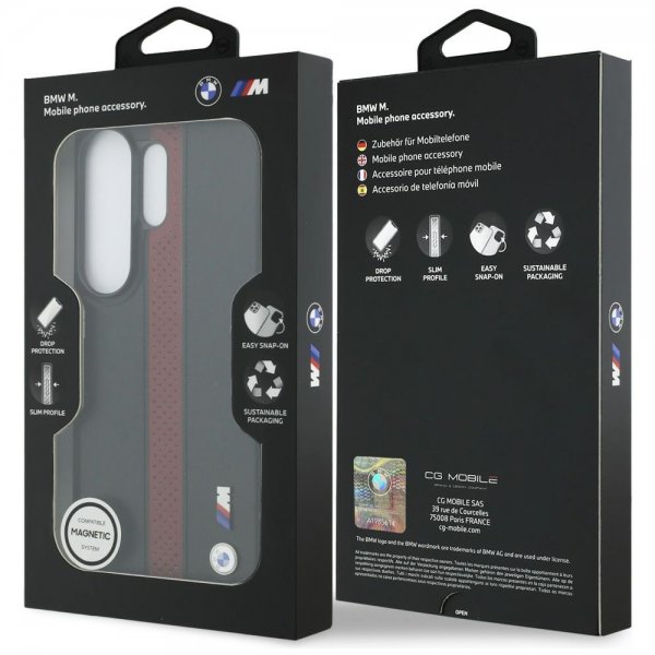 Samsung Galaxy S26 Ultra Skal Perforated Stripe MagSafe Svart Röd