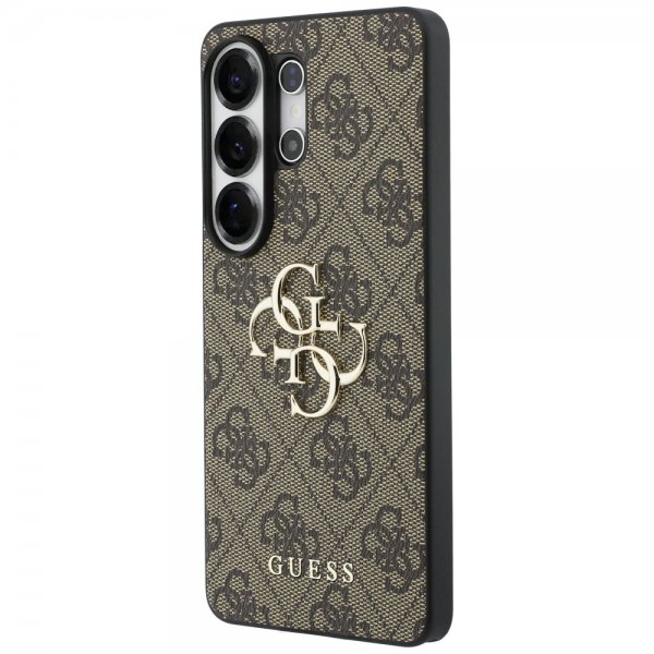 Samsung Galaxy S26 Ultra Skal 4G Metal Logo Brun