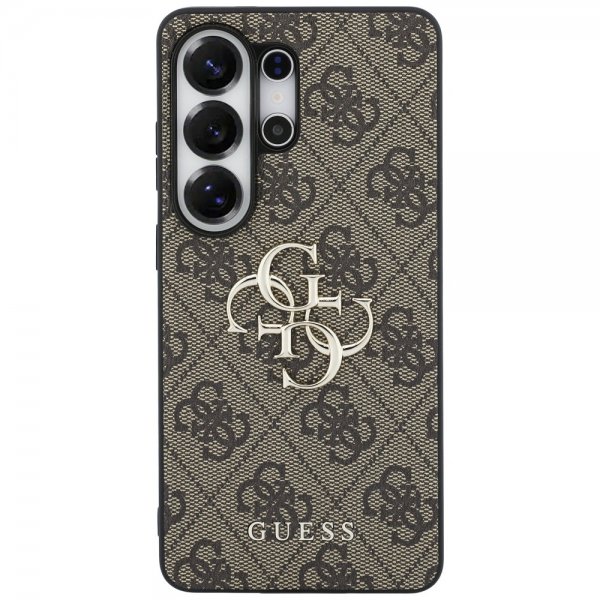 Samsung Galaxy S26 Ultra Skal 4G Metal Logo Brun
