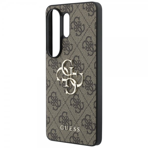 Samsung Galaxy S26 Ultra Skal 4G Metal Logo Brun