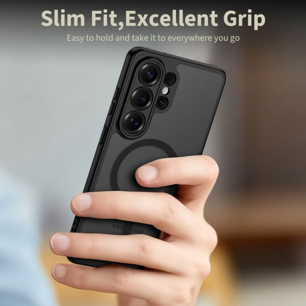 Samsung Galaxy S26 Ultra Skal BasicMag MagSafe Svart