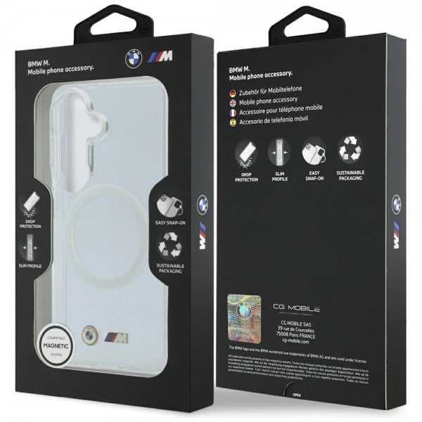 Samsung Galaxy S26 Skal Metal Logo MagSafe Transparent