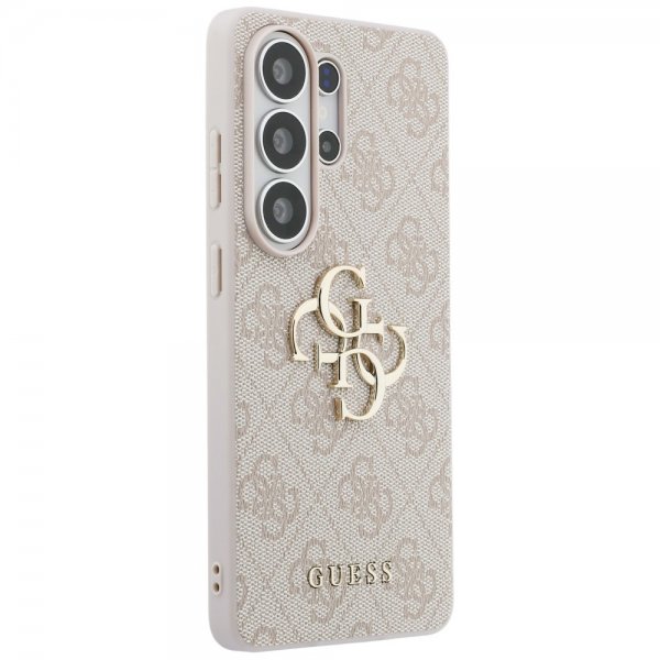 Samsung Galaxy S26 Ultra Skal 4G Metal Logo Rosa