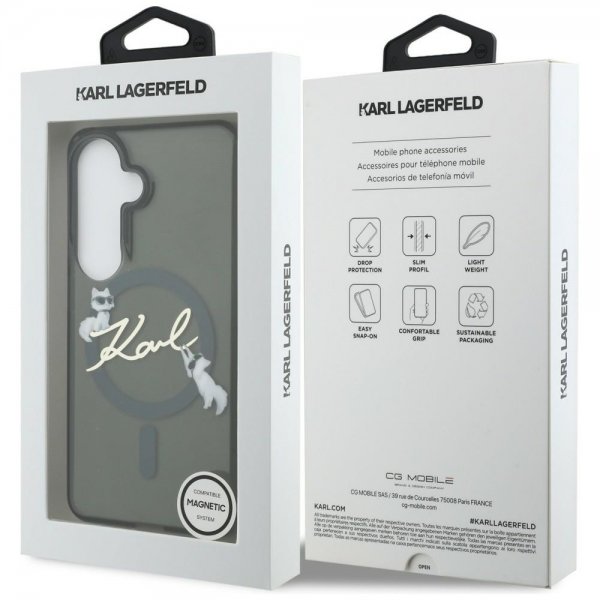 Samsung Galaxy S26 Plus Skal Script MagSafe Svart