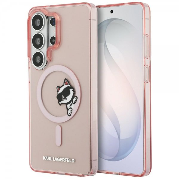 Samsung Galaxy S26 Ultra Skal Choupette Peekaboo MagSafe Rosa