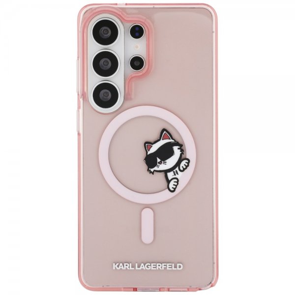 Samsung Galaxy S26 Ultra Skal Choupette Peekaboo MagSafe Rosa