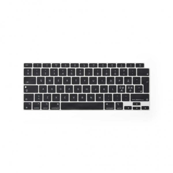 MacBook Air 13 (A1932. A2179) Tangentbordsskydd Svart