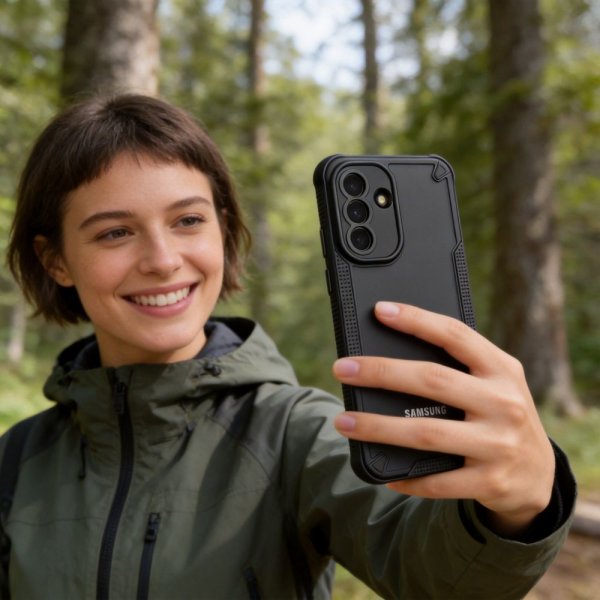 Samsung Galaxy A37 Skal Rugged Shield Svart
