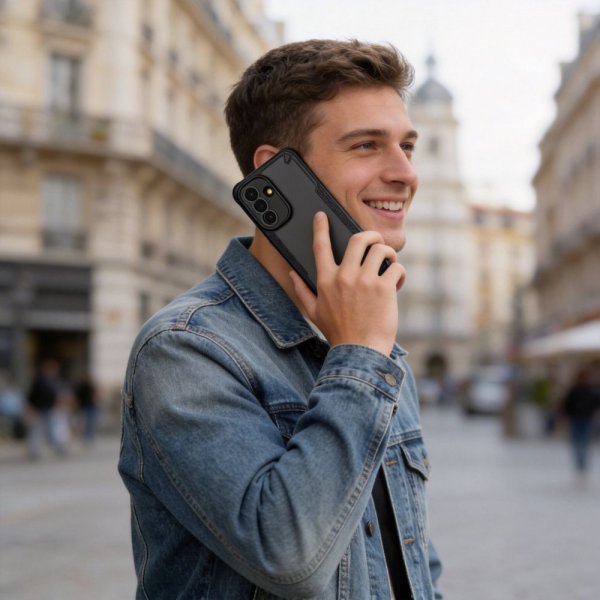 Samsung Galaxy A37 Skal Rugged Shield Svart