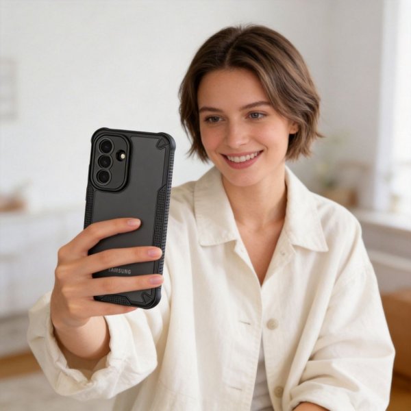 Samsung Galaxy A37 Skal Rugged Shield Svart