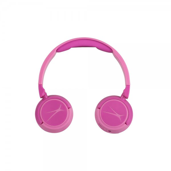 Hörlurar Barn Trådlös 2in1 On-Ear Rosa