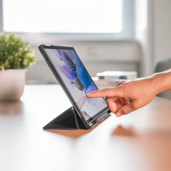 Samsung Galaxy Tab S7 FE/Galaxy Tab S7 Plus Fodral Fold Svart