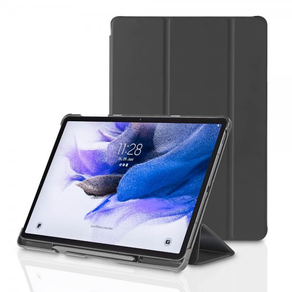 Samsung Galaxy Tab S7 FE/Galaxy Tab S7 Plus Fodral Fold Svart