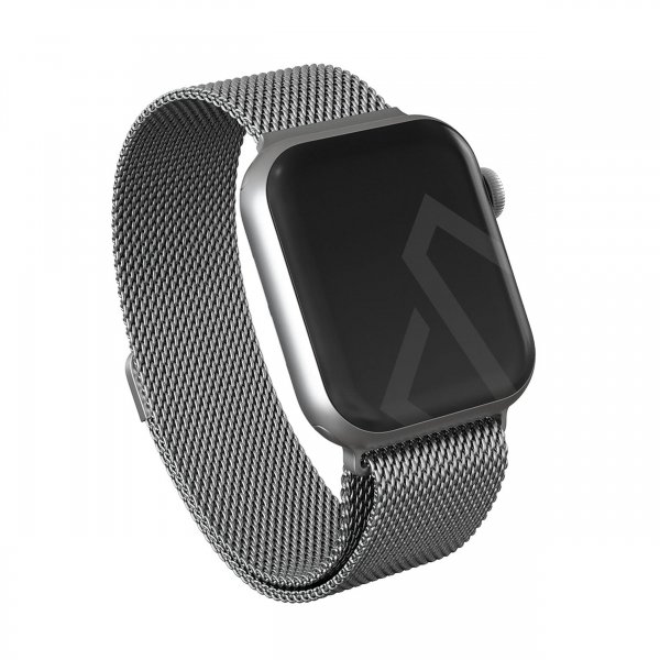 Apple Watch 38/40/41/42mm Armband Metal Mesh Silver