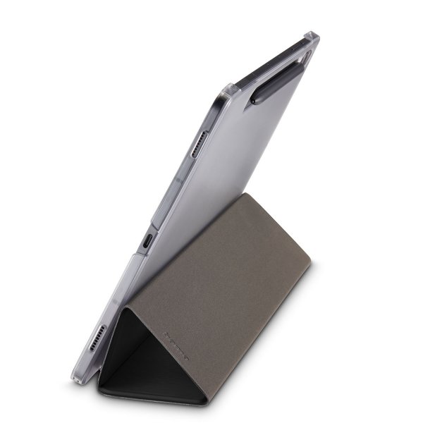 Samsung Galaxy Tab S10 FE Plus Fodral Fold Clear Svart