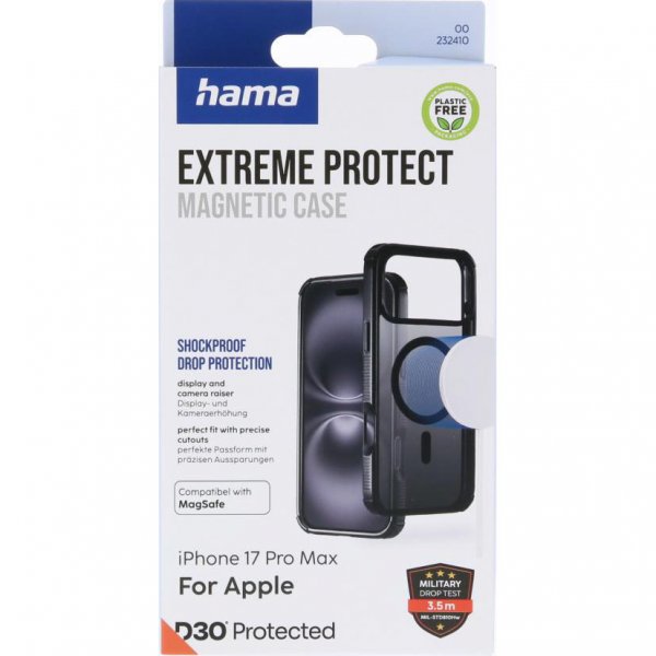 iPhone 17 Pro Max Skal Extreme Protect MagSafe Svart