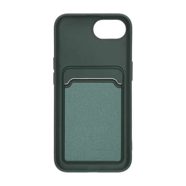 iPhone 16e/17e Skal Korthållare Grön