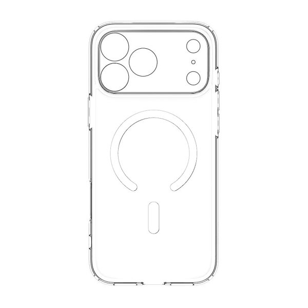 iPhone 17 Pro Skal Kamerasarg MagSafe Transparent